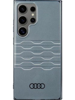 Audi IML Geometric Pattern Case S24 Ultra S928 gray/gray hardcase AU-IMLS24U-A6/D3-GY