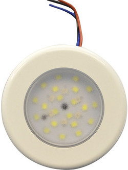 Διχρωμη Αδιαβροχη Χωνευτη Πλαφονιερα led 12v Χωνευτή