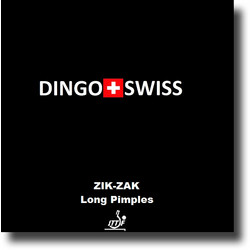 ZIK ZAK Long pimples, Χρώμα Λαστιχου: Μαύρο, Πάχος σπόγγου: 0.6mm