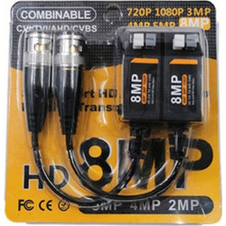 KIT HD ΠΑΘΗΤΙΚΟ BALUN ΒΙΝΤΕΟ 8MP XY-04177-XY-04177