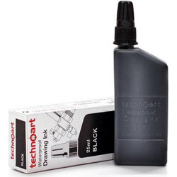 Isomars Μελάνι Ραπιδογράφου Μαύρο 25ml