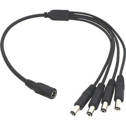 E-zy EZ-DCSP4 1xDC Female to 4xDC Male cable 40cm