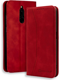 Bodycell Pu Leather Book Case Red (Xiaomi Redmi 8)