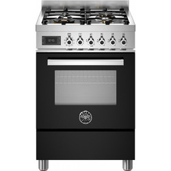 Bertazzoni PRO614LENET Κουζίνα Ηλεκτρική 69lt με Εστίες Αερίου 59.5cm