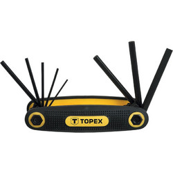 TOPEX Κλειδιά άλλεν 1.5-6mm σετ 8τεμ 35D958