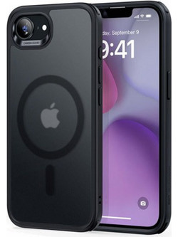 ESR(R) Classic Hybrid Halolock Back Cover Θήκη Πλαστική/Σιλικόνης με MagSafe για iPhone 16E Μαύρο