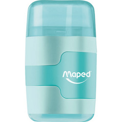 Maped - Γόμα - Ξύστρα Διπλή Pastel Light Blue 049231