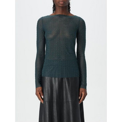 PINKO Μπλούζα Rouen από λεπτό τούλι με στρας 103911 A220 S1A Green