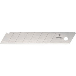TOPEX Λάμες φαλτσέτας 18mm σετ 10τεμ 17B348