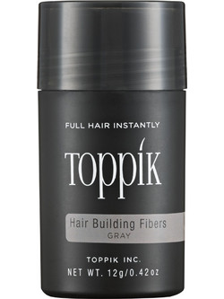 Toppik Hair Building Grey Νανοΐνες κατά της Τριχόπτωσης 12gr