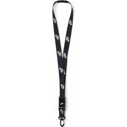 NIKE CLUB STANDARD LANYARD BLACK/WHITE/WHITE