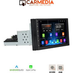 Carmedia CMU217-12 Ηχοσύστημα Αυτοκινήτου με Οθόνη Αφής Bluetooth & GPS