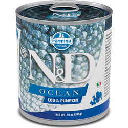 Farmina N&D Ocean Grain Free Adult with Cod & Pumpkin 285gr