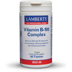 Lamberts Vitamin B-100 Complex 60 Ταμπλέτες