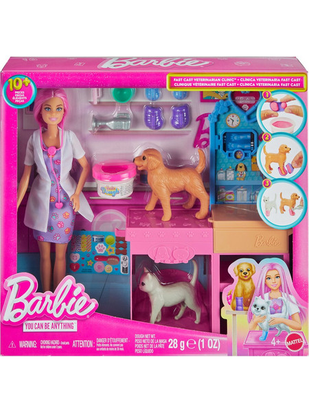 Mattel Barbie You Can Be Anything Κτηνιατρική Κλινική