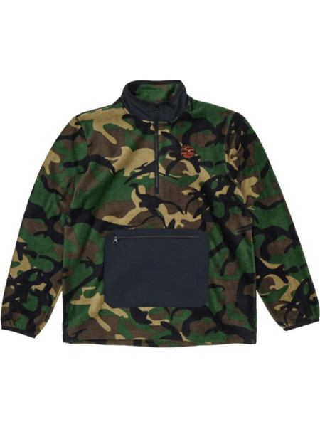 Μπλούζα Fleece ανδρική Half Zip Airblaster Dinoflage