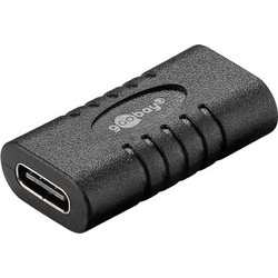 Αντάπτορας USB-c Θηλυκό Σε Θηλυκό 5gbit/s 60W Μαύρος 45401 GOOBAY 45401