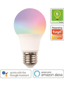 5 Τεμάχια ΛΑΜΠΕΣ LED SMART WiFi 9W Ε27 RGBW Άσπρο