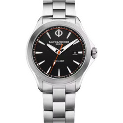 Baume & Mercier Clifton Ανδρικό Ρολόι με Ασημί Μεταλλικό Μπρασελέ M0A10412