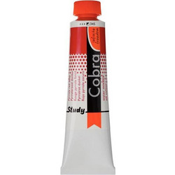 Talens Cobra Study water mixable oil 345 pyrrole red deep 40ml