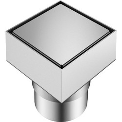 Sparke Σιφόνι Δαπέδου Νίκελ Βουρτσισμένο 126x126x1.5mm