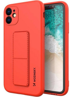 Wozinsky Kickstand Back Cover Red (Samsung Galaxy A22)