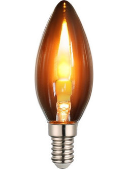 ΛΑΜΠΤΗΡΑΣ ΚΕΡΑΚΙ LED ΦΛΟΓΑ BG35 0,6W 20lm E14 1800K