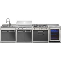 Κουζίνα εξωτερικής χρήσης SWING 9SK9BQCTRD34063AN Steel