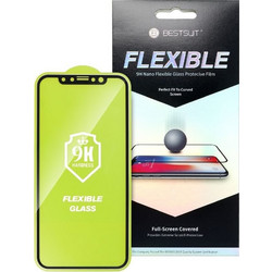 Bestsuit Flexible Hybrid Glass 5D Black (iPhone 14 Pro Max)