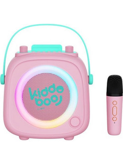 Kiddoboo KidsVoice Σύστημα Καραόκε με Ασύρματο Μικρόφωνο Ροζ