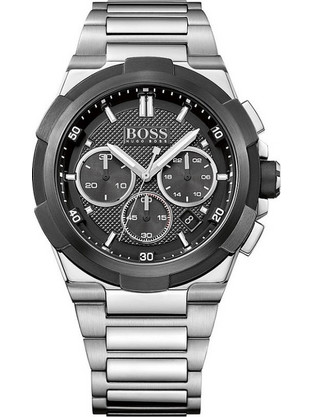 Hugo Boss Supernova Ανδρικό Ρολόι Χρονογράφος με Ασημί Μεταλλικό Μπρασελέ 1513359