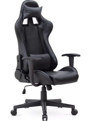 Megapap Alonso GP040-0008,1 Καρέκλα Gaming Δερματίνης με Ρυθμιζόμενα Μπράτσα