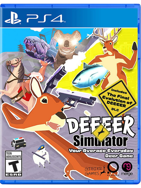 Deeeer Simulator Your Average Everyday Deer Game PS4