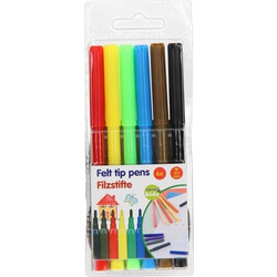 Topwrite - Markers 6 pcs. - (8711252521015)