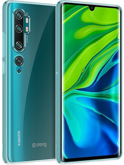 Crong Crystal Slim Cover - Protective Case For Xiaomi Mi Note 10 / Mi Note 10 Pro (Clear) - (CRG-CRSLIM-XRMIN10P-TRS)