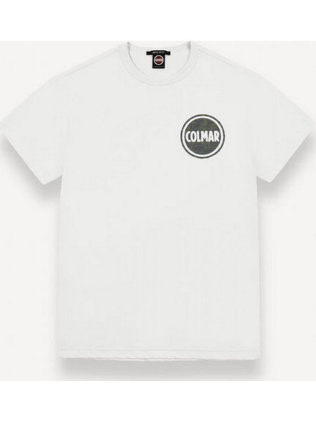 COLMAR T-SHIRT CREW NECK FRIDA LOGO ΛΕΥΚΟ