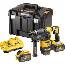 DeWALT DCH333X2 Κρουστικό Περιστροφικό Κατεδαφιστικό Πιστολέτο Μπαταρίας 18V με 2 Μπαταρίες και SDS Plus
