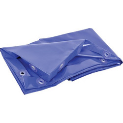Carpoint Κάλυμμα Τρέιλερ - Ρυμουλκούμενου 1800x1300x50mm Μπλε PVC (0923286)