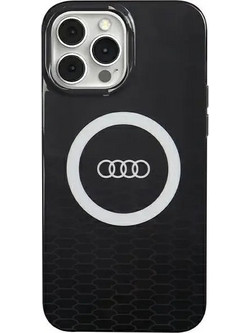 Audi IML Big Logo MagSafe case for iPhone 13 Pro / 13 - black - (AUDI000071-0)