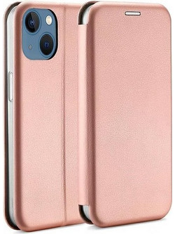 Beline Etui Book Magnetic iPhone 14 Plus6,7'' rozowo zloty/rose gold