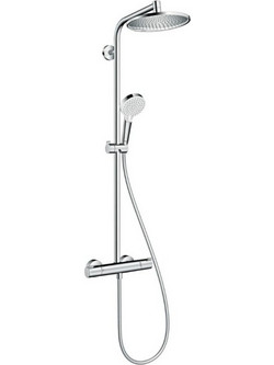Hansgrohe Crometta S Showerpipe 240 1jet with Thermostat chrome