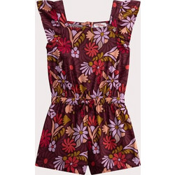 Παιδική Ολόσωμη Φόρμα για Κορίτσια Dark Floral ΠΟΛΥΧΡΩΜΟ