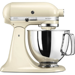 KitchenAid 5KSM125EAC Κουζινομηχανή 300W με Ανοξείδωτο Κάδο 4.8lt