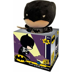 Puzzle Prime 3D Batman DC Comics & Plush 300 Κομμάτια