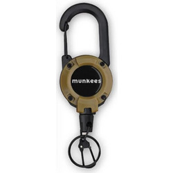 Munkees - Retractable Carabiner Reel Olive