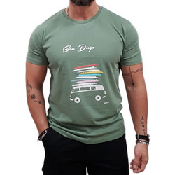 Camaro - 25027-153-751(057) - Regular - Green - Μπλούζα μακό - green