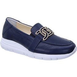 Softies Γυναικεία Casual 7415-1532 Λείο Δέρμα Μπλε