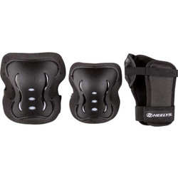 HEELYS Προστατευτικά Heelys Pad Set F2 Triple Pad Set (HE01585001) - ΜΑΥΡΟ