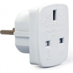 CABLEXPERT AC POWER ADAPTER UK SOCKET TO EU SCHUKO PLUG 7,5A