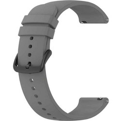 Techsuit Watchband W001 Λουράκι Σιλικόνης Grey (Universal 20mm)